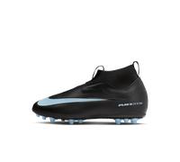 Nike Jr. Mercurial Superfly 10 Academy Younger/Older Kids' Artificial-Grass High-Top Football Boot - Black 3.5