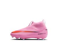 Nike Jr. Mercurial Superfly 10 Academy Younger/Older Kids' Multi-Ground High-Top Football Boot - Pink 13.5