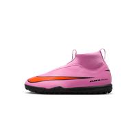 Nike Jr. Mercurial Superfly 10 Academy Younger/Older Kids' Turf High-Top Football Shoes - Pink 1