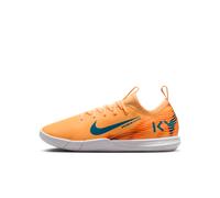 Nike Jr. Mercurial Vapor 16 Academy 'Kylian Mbappé' Older Kids' Indoor Court Low-Top Football Shoes - Orange 3.5