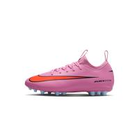 Nike Jr. Mercurial Vapor 16 Academy Younger/Older Kids' Artificial-Grass Low-Top Football Boot - Pink 13.5