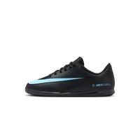 Nike Jr Vapor 16 Club Futsal Shoe, Black/Ice Blue, 4.5 UK