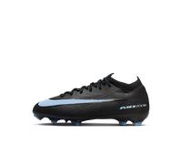 Nike Jr. Mercurial Vapor 16 Pro Low-top-fußballschuh für Normalen Rasenfür Jüngere/Ältere Kinder Soccer Shoe, Black Ice Blue, 3 UK