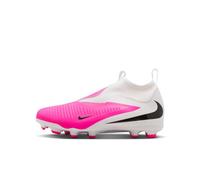 Nike Jr. Phantom 6 High Academy Football Boots for Various Soils for Older Children, Multi-Colour/Black, IH1789-901, EU (2.5Y US)