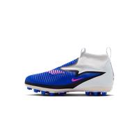 Nike Jr. Phantom 6 High Academy Older Kids' Multi-Ground Football Boot - Blue 1