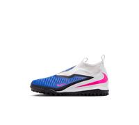 Nike Jr. Phantom 6 High Academy Older Kids' Turf Football Shoes - Blue 1