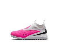 Nike Jr. Phantom 6 High Academy Turf Older Kids' Football Boot IH1790, Multi Color Black, 5.5 UK