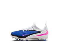Nike Jr. Phantom 6 Low Academy Older Kids' Multi-Ground Football Boots - Blue 4.5
