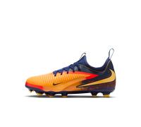 Nike Jr. Phantom 6 Low Academy 'Erling Haaland' Older Kids' Multi-Ground Football Boot - Orange 4.5