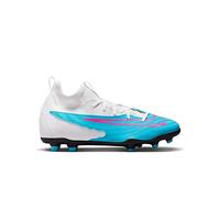 NIKE Jr Phantom Gx Club Df Fg/Mg Sneaker, Baltic Blue Pink Blast White Laser Blue, 4.5 Years UK Child
