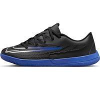 NIKE JR Phantom GX Club IC PS Sneaker, Black/Chrome-Hyper Royal, 11 UK Child