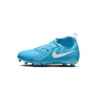 Nike Jr. Phantom Luna 2 Academy Younger/Older Kids' MG Football Boot - Blue 1.5