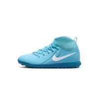 Nike Jr. Phantom Luna 2 Club Younger/Older Kids' TF High-Top Football Shoes - Blue 4