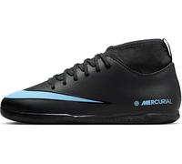 Nike Jr Superfly 10 Club Football Shoe, Black/Ice Blue, 3.5 UK