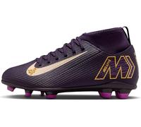 Nike Jr. Mercurial Superfly 10 Club 'Kylian Mbappé' Younger/Older Kids' MG High-Top Football Boot - Purple 3