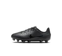 Nike Jr. Tiempo Legend 10 Academy Younger/Older Kids' Multi-Ground Low-Top Football Boot - Black 5.5