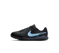 Nike Jr. Tiempo Legend 10 Academy Younger/Older Kids' Turf Low-Top Football Shoes - Black 5