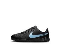 Nike Jr. Tiempo Legend 10 Club Younger/Older Kids' Turf Low-Top Football Shoes - Black 5.5