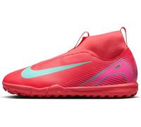 NIKE JR Zoom Superfly 10 Academy TF Gym Shoes, Ember Glow Aurora Green, 5.5 UK Child