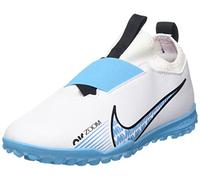 NIKE Jr Zoom Vapor 15 Academy Tf Sneaker, White Baltic Blue Pink Blast, 5.5 UK