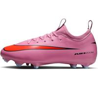 Nike Jr Zoom Vapor 16 Academy Fg/Mg Football Shoe, Magic Flamingo/Black/Total CRI, 2 UK