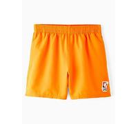 Nike Junior Boys 4 Inch Boxy Patch Volley Swim Short - Orange, Orange, Size Xs Orange