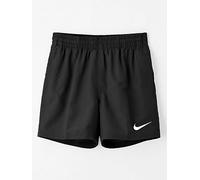 Nike Junior Boy's 4 Inch Essential Volley Short-BLACK, Black, Size M Black