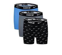 Nike Junior Boys Cotton Printed 3 Pack Briefs, Multi, Size 8-10 Years Print