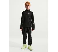 Nike Junior Boys Dri-FIT Miler Woven Pants, Black/Reflective Silv, Size Xs=7-8 Years Black/Reflective Silv