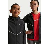 Nike Junior Boys Kids Repel UV Training Jacket, Black/Reflective Silv, Size Xs=7-8 Years Black/Reflective Silv