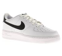 Nike Junior Boys Trainers Air Force 1 Bg Leather Lace Up white black UK Size