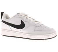 Nike Junior Boys Trainers Court Borough Low 2 Leather Lace Up white UK Size 6