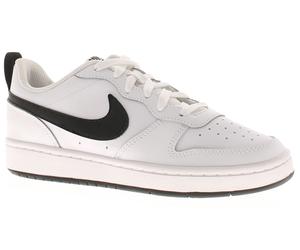Nike Junior Boys Trainers Court Borough Low 2 Leather Lace Up white UK Size 6