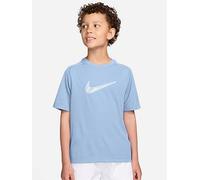 Nike Junior Boys Training Dri-FIT Short Sleeve Top, Hydrogen Blue/White, Size Xs=7-8 Years Hydrogen Blue/White