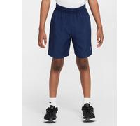 Nike Junior Boys Training Dri-FIT Woven Shorts, Midnight Navy/White, Size Xs=7-8 Years Midnight Navy/White