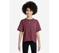 Nike Junior Girls Essential Boxy T-Shirt, Pink Smoke, Size S=8-10 Years Pink Smoke