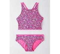 Nike Junior Girls Spiderback Midkini, Pink, Size Xs Pink
