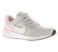 Nike Junior Girls Trainers Revolution 5 PSV Touch Fastening silver UK Size