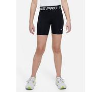 Nike Junior Girls Training Dri-FIT 5 Inch Shorts, Black/White, Size Xl=13-15 Years Black/White