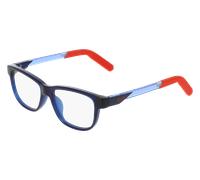 Nike Junior Nike NIKE 5065 410 Optical frames Bio-inject Blue Squared Normal