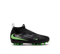 Nike Junior Phantom 6 High Academy All Ground Football Boots, Black, Size 2 Older Black
