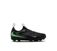 Nike Junior Phantom 6 Low Academy Firm/Multi Ground Football Boots, Black, Size 3 Older Black