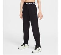 Nike Girls G Np Df FLC Jggr Pants, Black/Black/Black/White, 158/170
