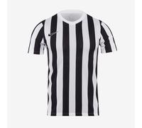 Nike Unisex Children's Striped Division IV Jersey Short Sleeve Jersey, unisex_child, CW3819-100, White/Black/Black, 7-8 years