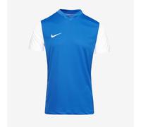 NIKE Tiempo Prem II JSY SS T-Shirt, Royal Blue/White/White, Unisex, M