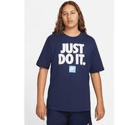 Nike Just Do It Print T-Shirt Blue