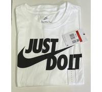 Nike Just Do It Sportswear Cotton Short Sleeve Mens Crew Neck Tee Shirt Large