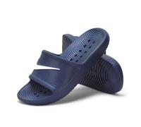 Nike Kawa Shower Slide Kids Boys Sliders Pool Beach Shower Slip-In Sandals Navy