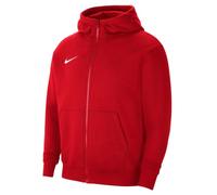 NIKE Kid Y Nk Flc Park20 Fz Hoodie Sweatshirt, Red White, M