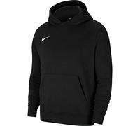 NIKE Kid Y Nk Flc Park20 Po Hoodie Sweatshirt, Black/White, M EU